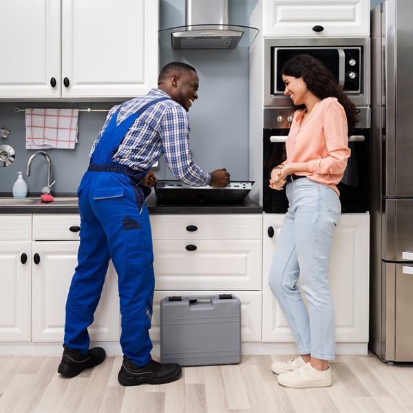 how long does it typically take to complete cooktop repair services in Edgewater